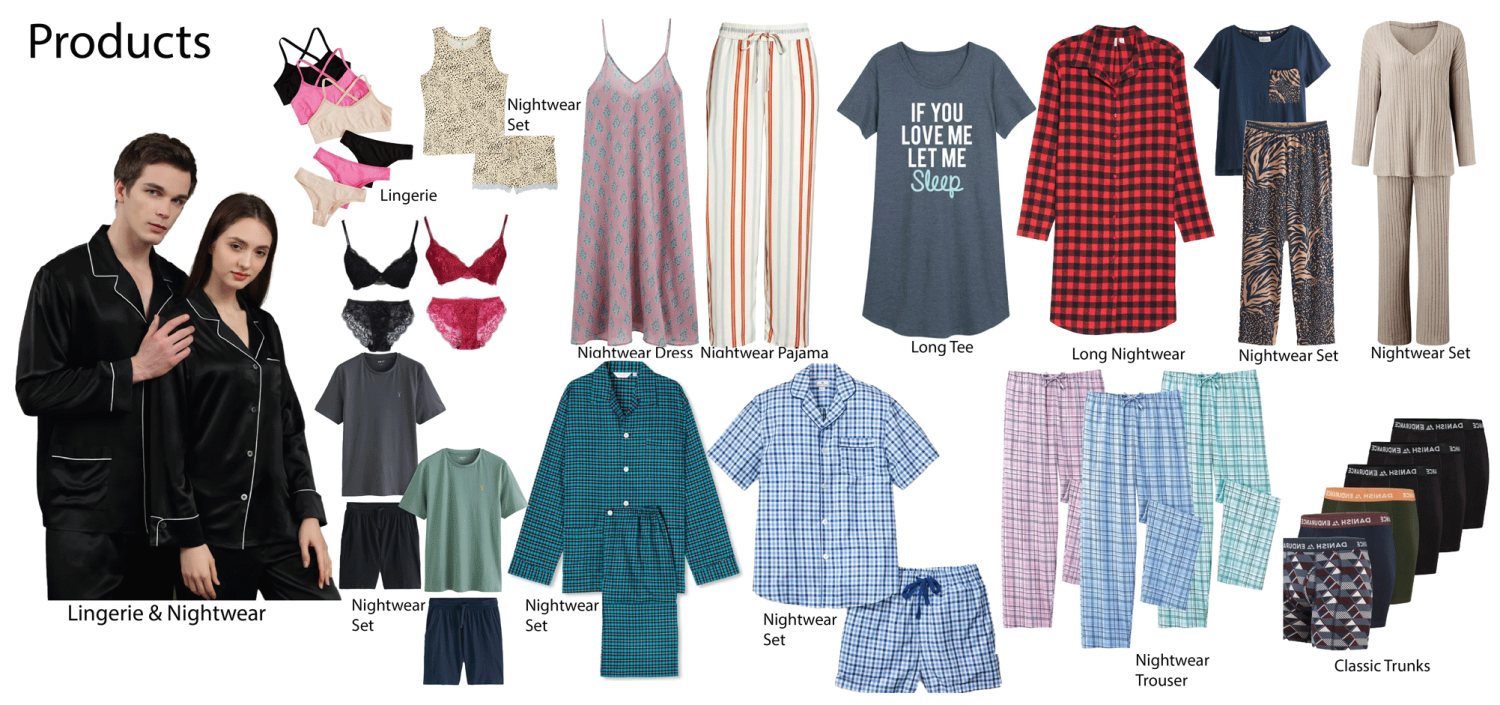 Lingerie & Sleepwear